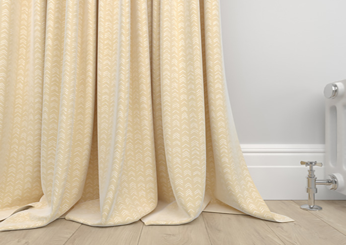 Rolling Hills Velvet, Golden - Made to Measure Curtains - Image 6